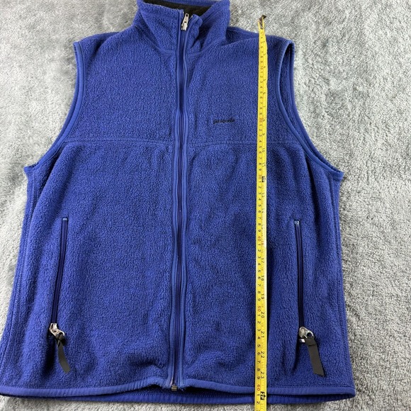 Vintage Patagonia Synchilla Vest Mens Medium Fleece Full Zip USA Outdoor 90s - Picture 3 of 13